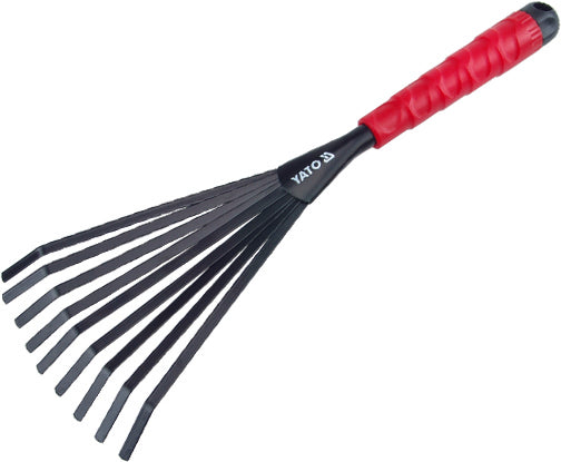SILBERSPEER Gartenbesen 325 mm Carbon-Stahl Gartenbesen Silberspeer   