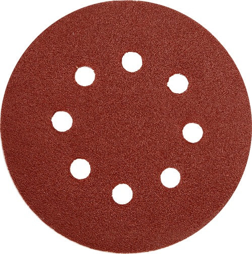 Silberspeer Schleifscheibe gelocht mit Klett 125 mm 5 Stück Schleifscheibe gelocht mit Klett Silberspeer   