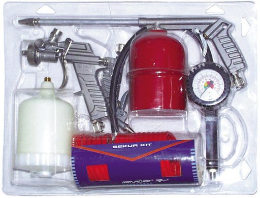 SILBERSPEER Druckluft Komplettset 5tlg. Druckluft-Komplett-Set Silberspeer   