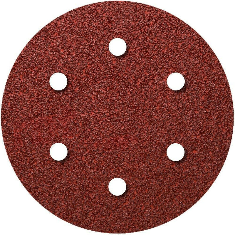 Silberspeer Schleifscheibe gelocht mit Klett 150 mm 5 Stück Schleifscheibe gelocht mit Klett Silberspeer   