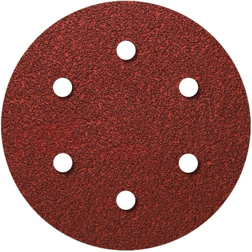 Silberspeer Schleifscheibe gelocht mit Klett 150 mm 5 Stück Schleifscheibe gelocht mit Klett Silberspeer   